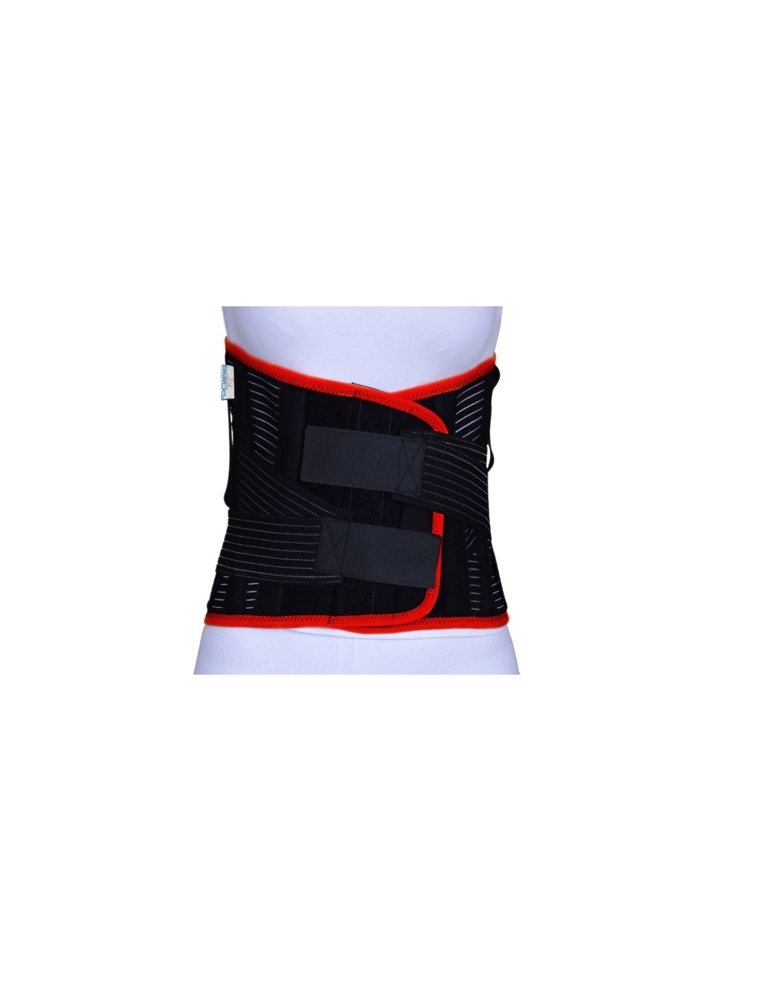 Orteza lombosacrala cu benzi - lombostat 32 cm - negru