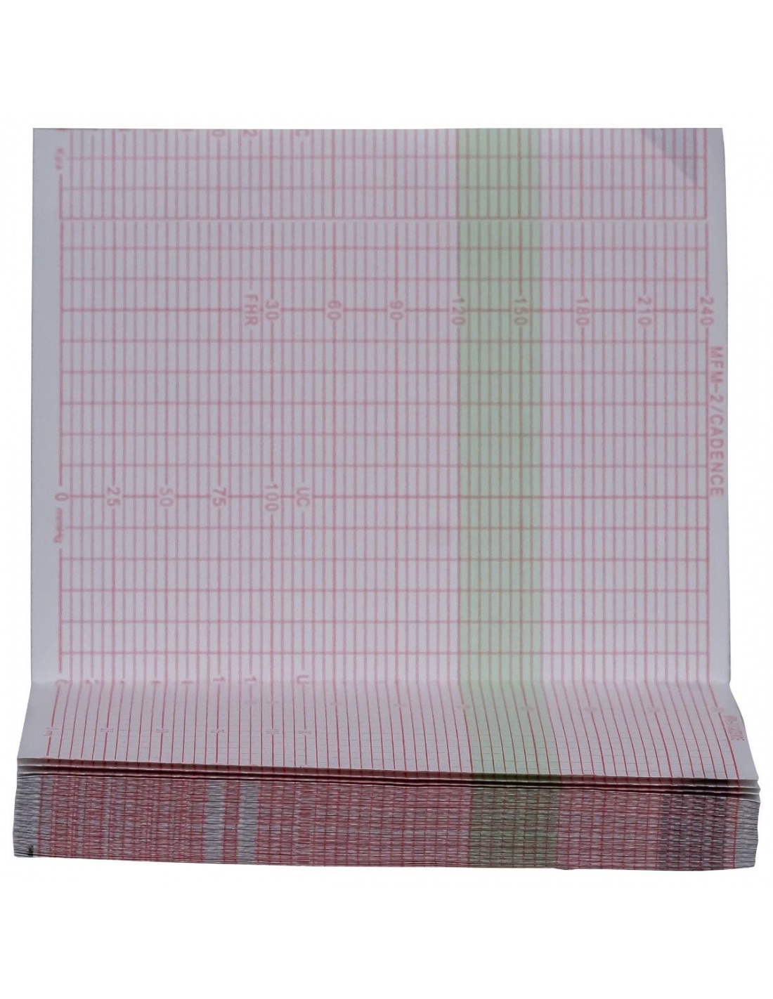 Hartie EKG la blat - 112 x 90 mm x 150 file caroiata