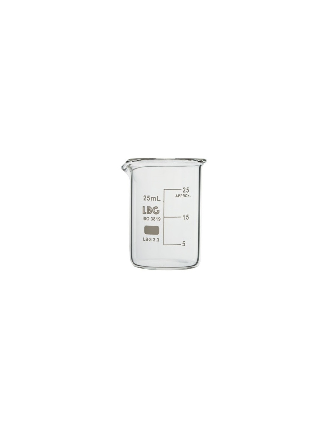 Pahar Berzelius forma joasa - 25 ml