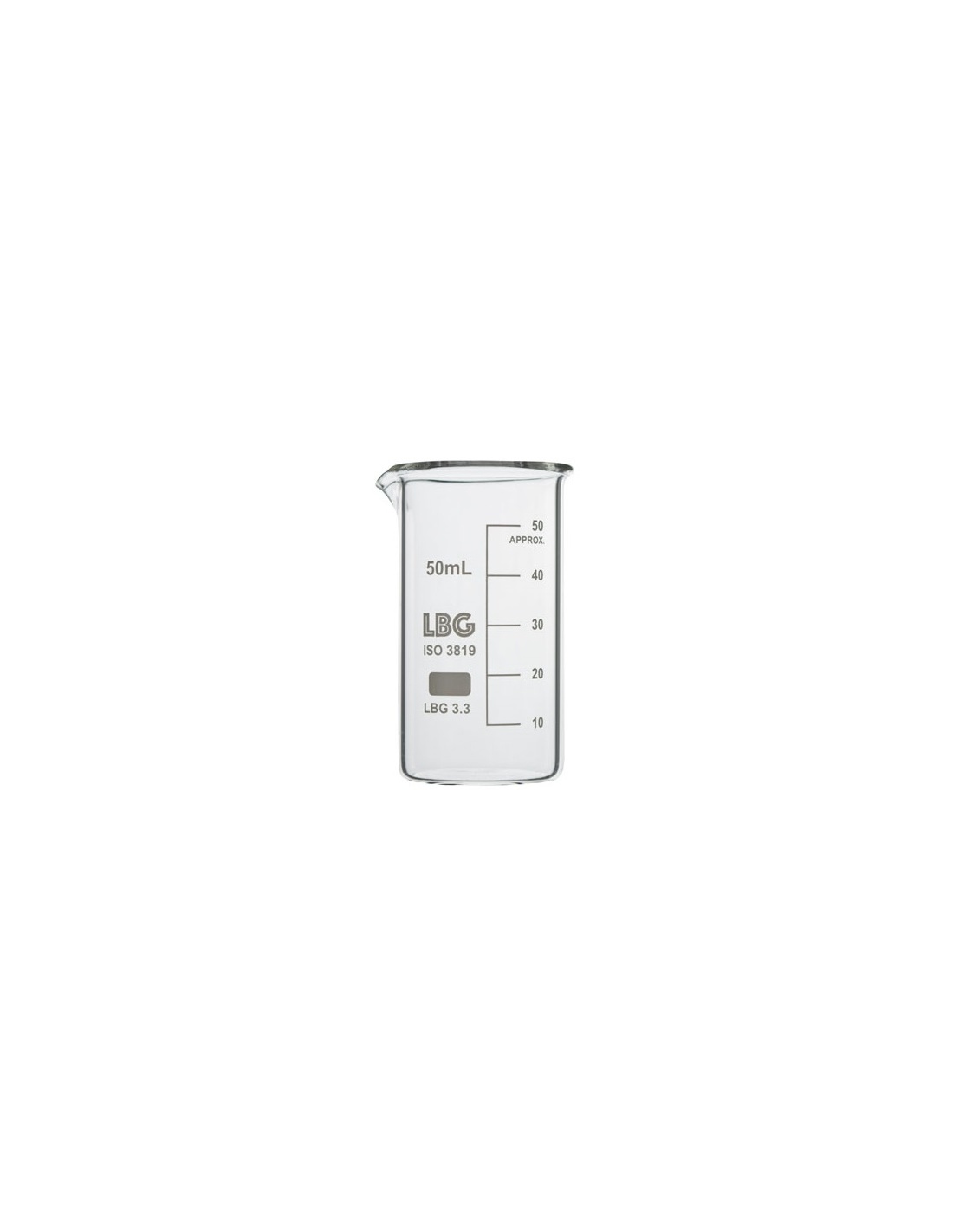 Pahar Berzelius forma inalta - 50 ml
