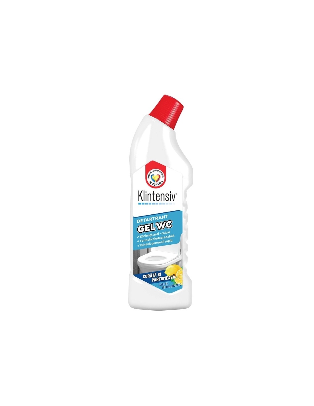 Detartrant WC Gel Klintensiv - 750 ml