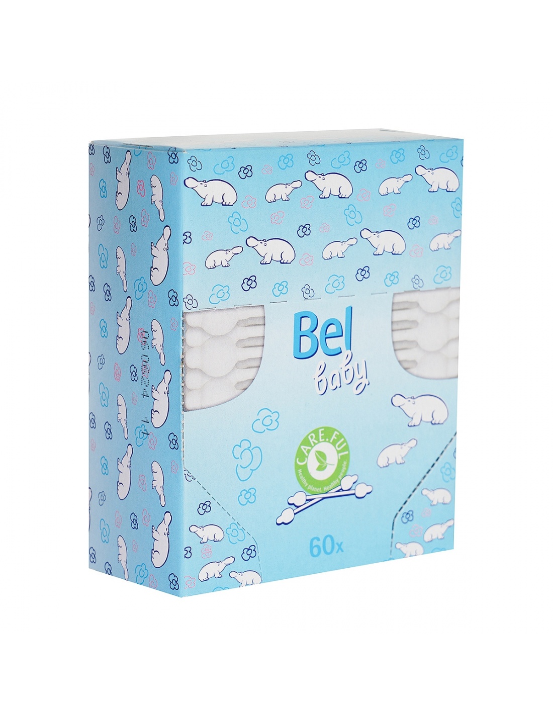 Betisoare de urechi pentru copii Bel Baby - 60 bucati