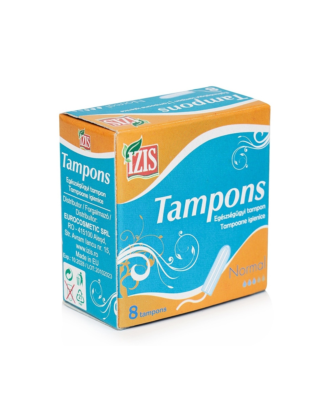 Tampoane igienice Izis - Normal - 8 bucati