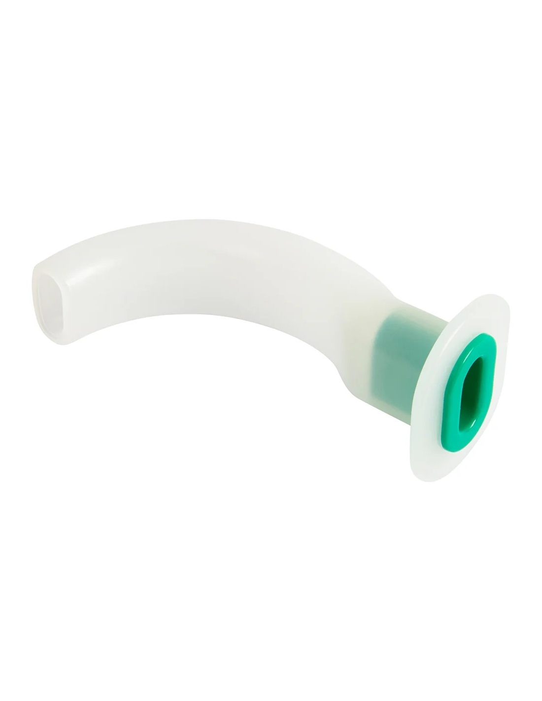 Pipa respiratie tip Guedel - Verde - Nr. 2 - 8 cm