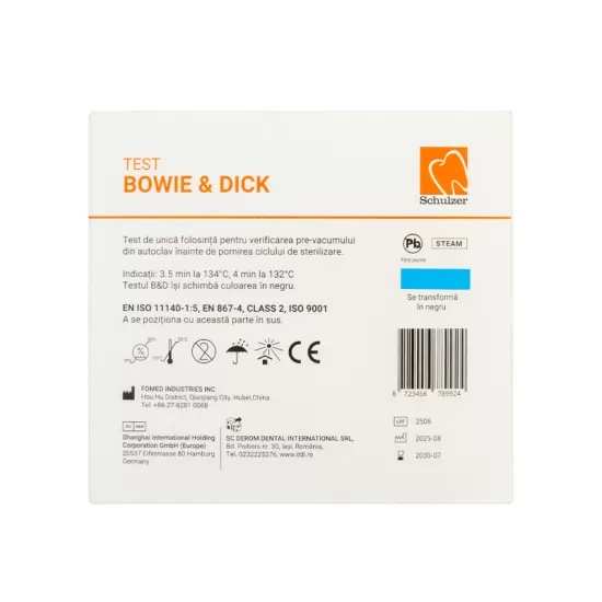 Test Bowie&Dick Schulzer
