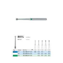 Freze turbina diamantate sferice 801L 016 Meisinger