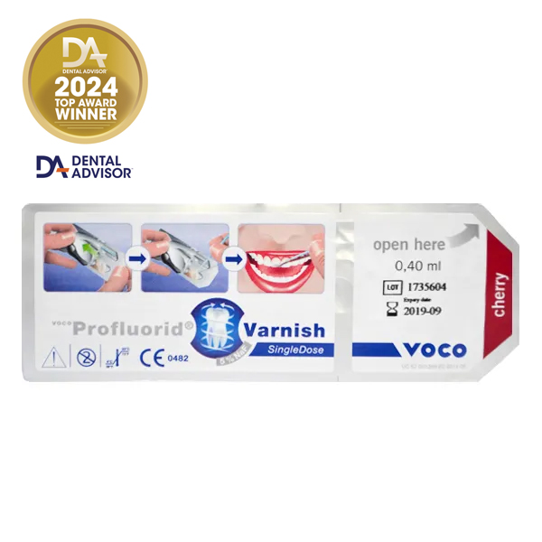 Voco Profluorid Varnish Cherry 0.4ml lac desensibilizant cu fluor #2230