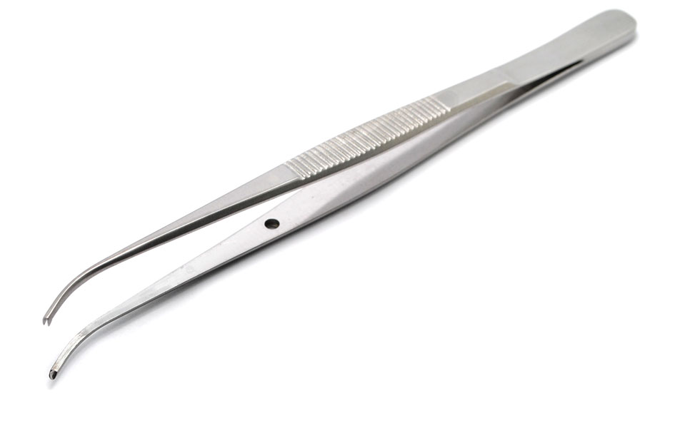 Pensa chirurgicala Graefe curba 12cm - Premier Denta
