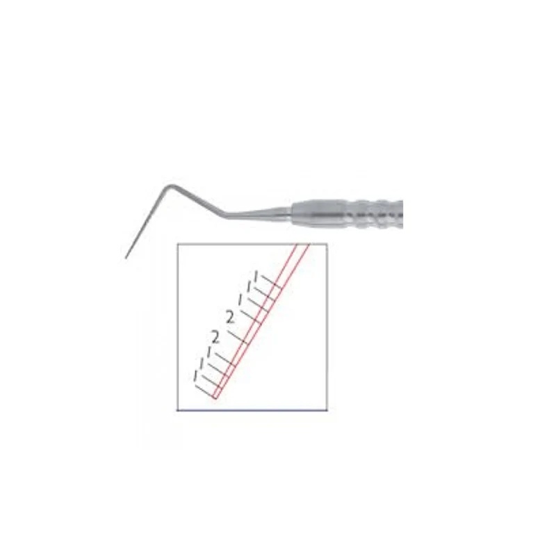 Sonda paradontala gradata