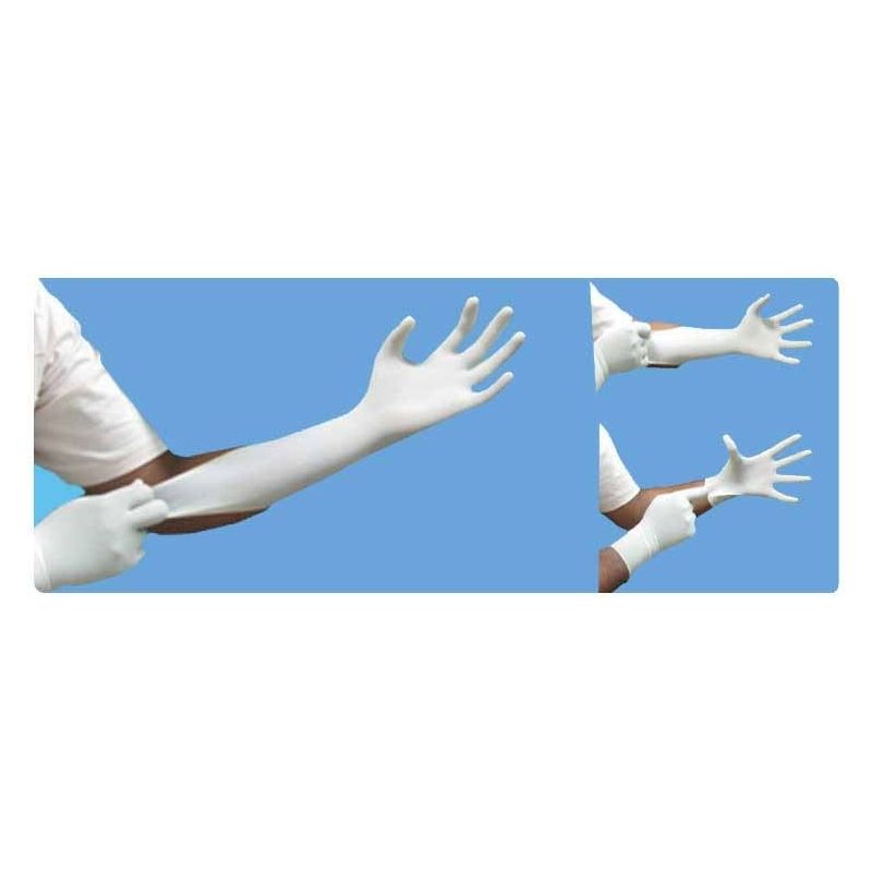 Manusi chirurgicale sterile pudrate