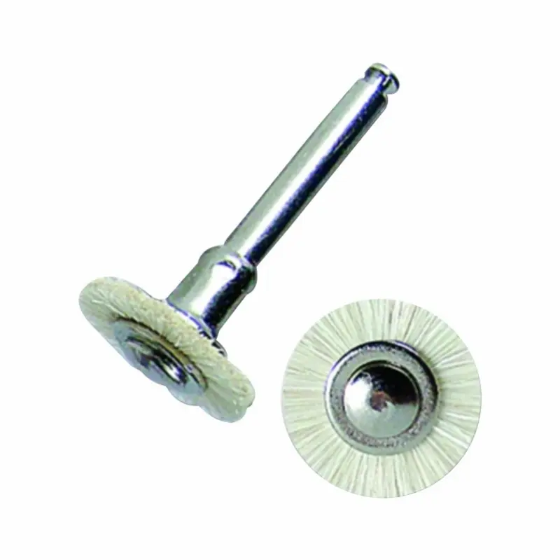 Zircon-Brite contra-angle piece hair brush