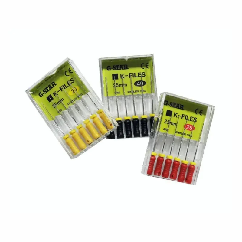 NI-TI G-Star manual needles Size #40 Model K-FILE