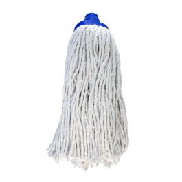 Rezerva mop bumbac, 250g, alb, pentru pardoseli