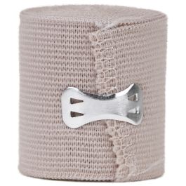 Bandaj Elastic Natur ALINTA 5cmx4.5m - Compresie usoara, cu cleme metalice
