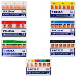 Conuri Gutaperca .02, PRIMA, nr.15-40, diverse culori, 120 bucati