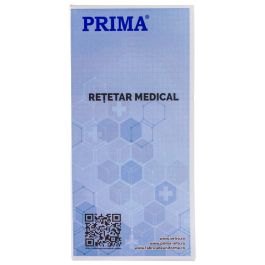 Retetar prescriptii medicale PRIMA, pentru cabinete medicale, A6, 100 file