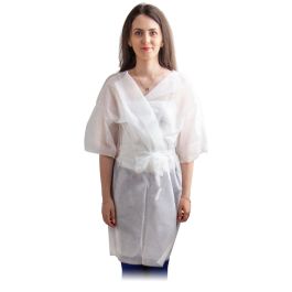 Kimono PPSB, PRIMA, de unica folosinta, alb/albastru