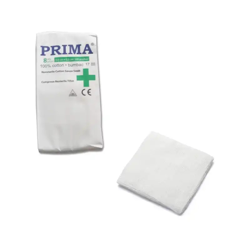 Comprese nesterile tifon 5x5, 8s, 100 bucati/plic