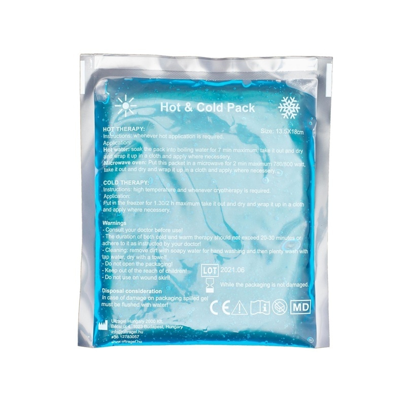 Hot & Cold gelpack 13.5cm x 18cm