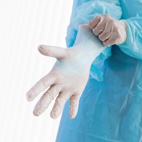Manusi chirurgicale sterile latex usor pudrate marimea 8.5